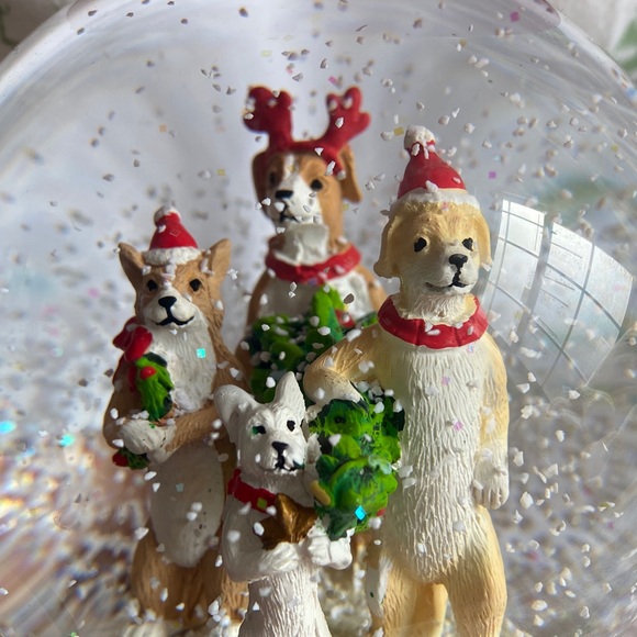 Dog Christmas Snow globe | Homegoods - Picture 4 of 5